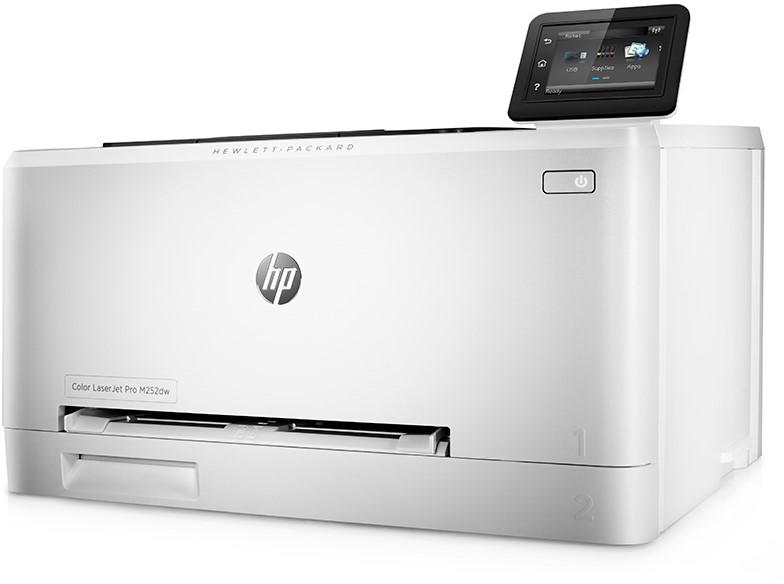 Refurbish HP Color LaserJet Pro M252dw Wireless Color Laser Printer/Toner Value Bundle Pack (B4A22A#BGJ-RC) (Certified Refurbished)