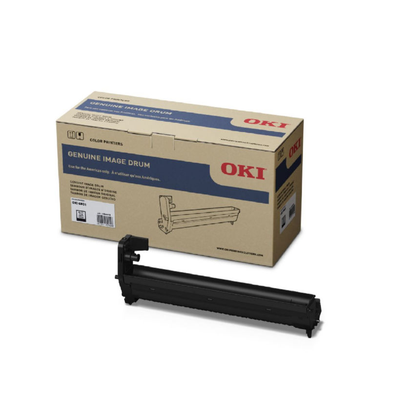 Okidata C811/C822/C831/C841/MC-873 Black Imaging Drum Unit (30000 Page Yield) (44844416)