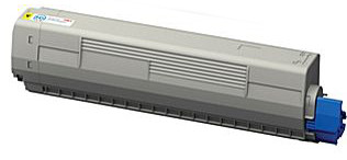 Compatible Okidata C811/C831/C841 Yellow Toner Cartridge (10000 Page Yield) (44844509)