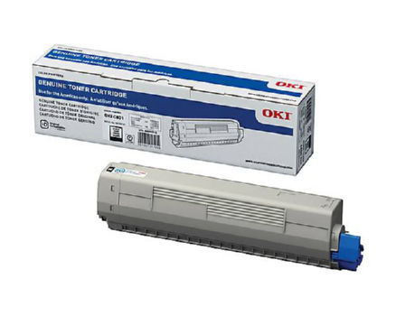 Okidata C811/C831/C841 Black Toner Cartridge (10000 Page Yield) (44844512)
