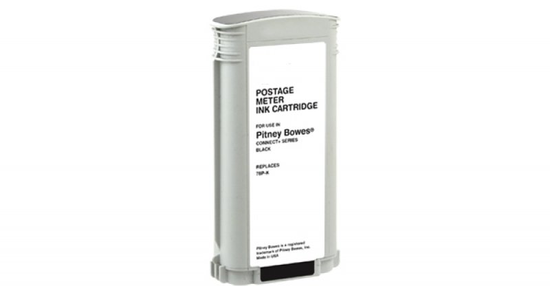 Compatible Pitney Bowes Connect+ 1000/2000/3000 Black Postage Meter Inkjet (78P-K)