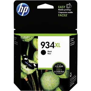 HP NO. 934XL Black High Yield Inkjet (1000 Page Yield) (C2P23AN)