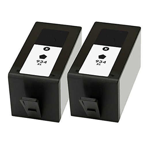 Compatible HP NO. 934XL Black High Yield Inkjet (2/PK-1000 Page Yield) (F6T96BN)