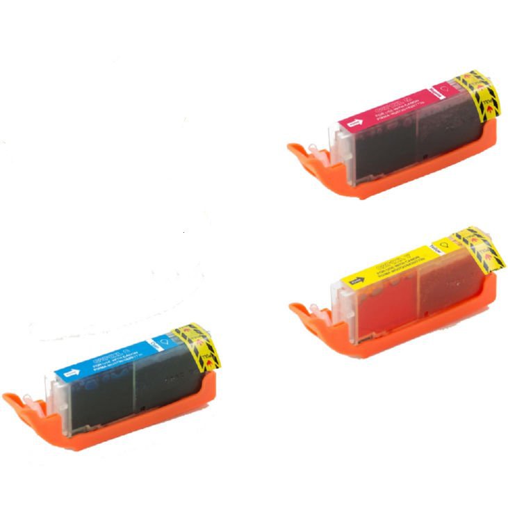 Compatible Canon CLI-271XL Inkjet Combo Pack (C/M/Y) (0337C005)