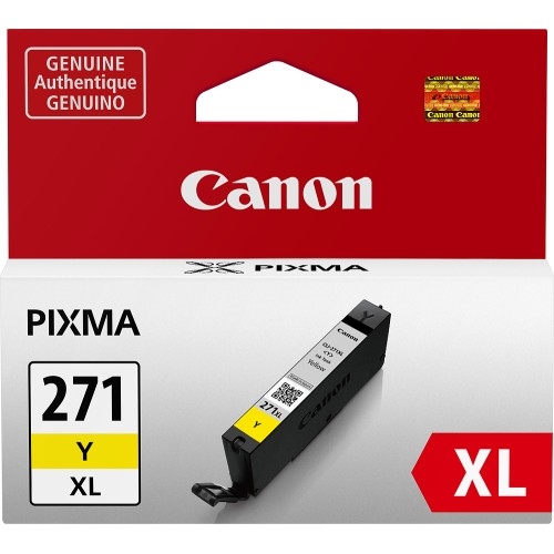 Canon CLI-271XLY Yellow High Yield Inkjet (715 Page Yield) (0339C001)
