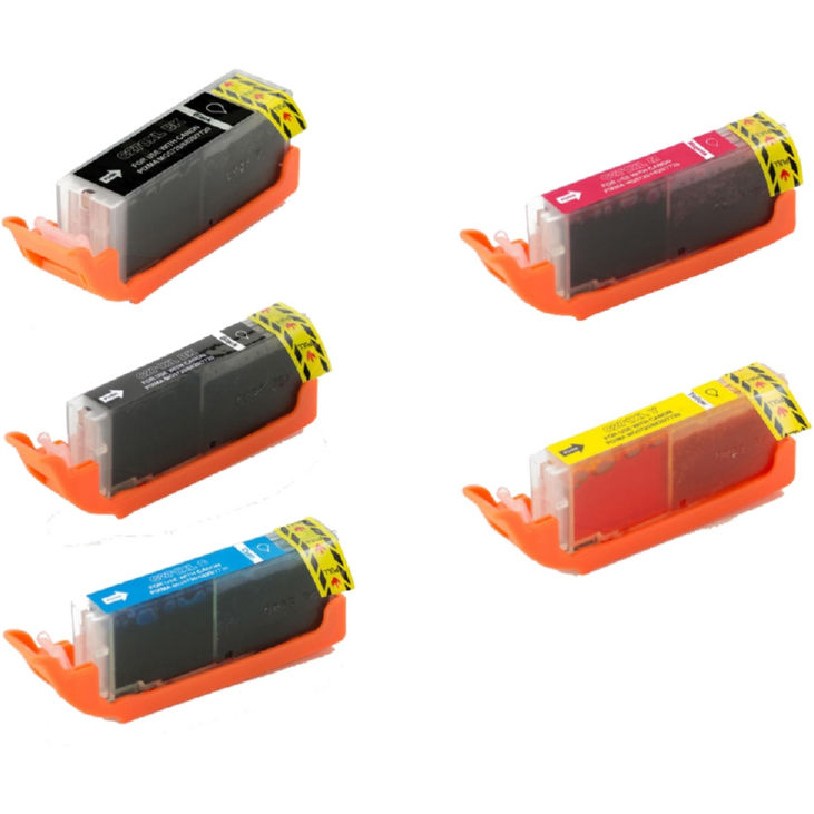 Compatible Canon PGI-270XL/CLI-271XL Inkjet Combo Pack (2-BK/1-C/M/Y) (0319C010)