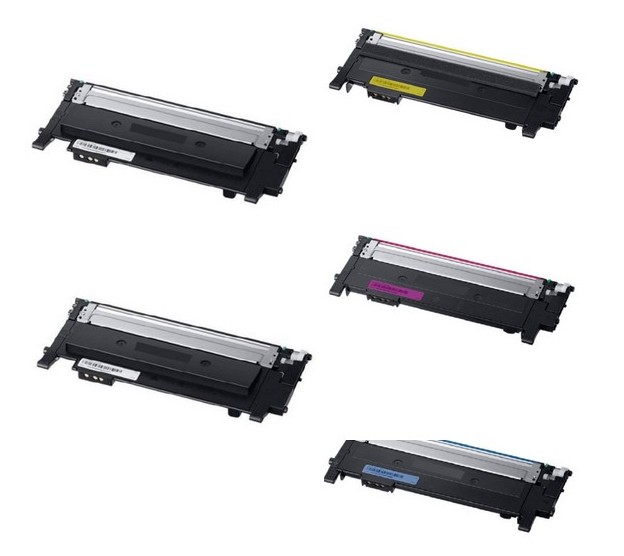 Compatible Samsung Xpress C430W/C480FW Toner Cartridge Combo Pack (2-BK/1-C/M/Y) (CLT-P4042B1CMY)