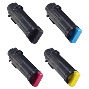 Compatible Dell H625/825/S2825 Toner Cartridge Combo Pack (BK/C/M/Y) (469-5251)
