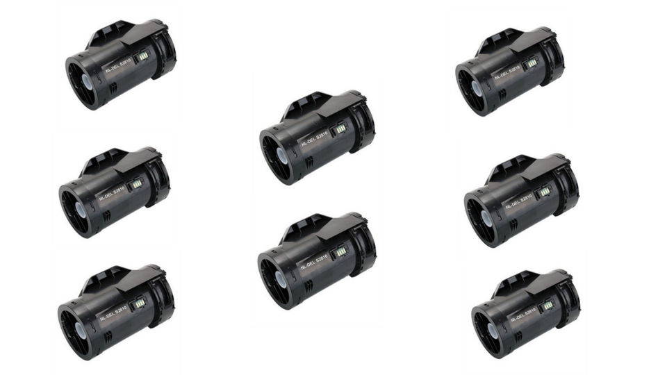 Compatible Dell H815/S2815 Black Extra High Yield Toner Cartridge (8/PK-9000 Page Yield) (8BKEHYS2815)