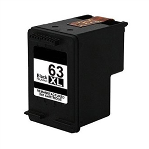 Compatible HP NO. 63XL Black High Yield Inkjet (480 Page Yield) (F6U64AN)