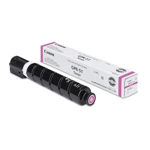 Canon IR-ADVANCE C250/C255/C350/C355 Magenta Toner Cartridge (21500 Page Yield) (GPR-51M) (8518B003)
