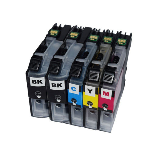 Compatible Brother MFC-J5320/5720 High Yield Inkjet Combo Pack (2-BK/1-C/M/Y) (LC-2092BK1CMY)
