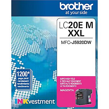 Brother MFC-J5920/785/985 Magenta Inkjet (1200 Page Yield) (LC-20EM)
