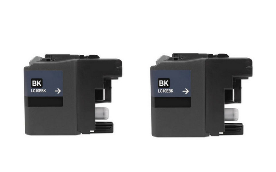 Compatible Brother MFC-J6925DW Black Inkjet (2/PK-2400 Page Yield) (LC-10EBK2PKS)