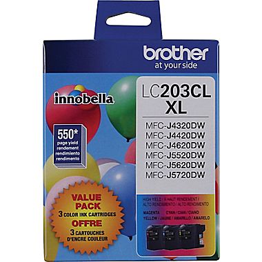 Brother LC-2033PKS Inkjet Combo Pack (C/M/Y)
