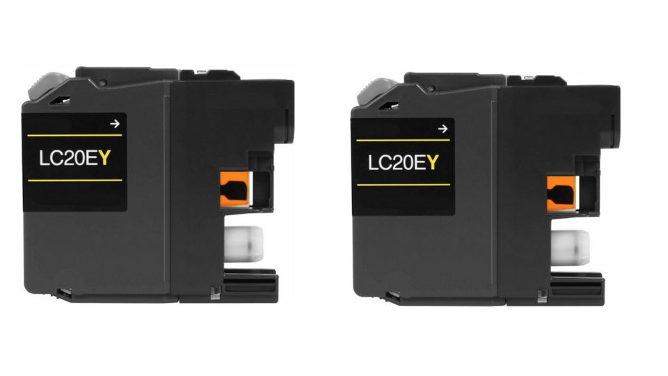 Compatible Brother MFC-J5920/785/985 Yellow Inkjet (2/PK-1200 Page Yield) (LC-20EY)