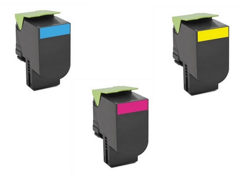Compatible Lexmark CS-510 Toner Cartridge Combo Pack (C/M/Y) (NO. 701X) (70C1XCMY)