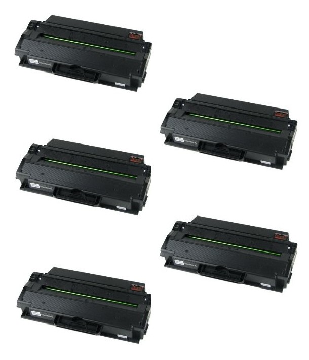 Compatible Samsung Xpress M2620/2670/2880 Black Toner Cartridge (5/PK-3000 Page Yield) (MLT-D115L5PK)