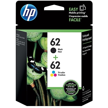 HP NO. 62 Inkjet Combo Pack (Black/Color) (N9H64FN)