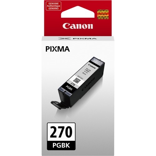 Canon PGI-270BK Black Pigment Inkjet (300 Page Yield) (0373C001)