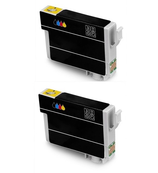 Remanufactured Epson NO. 288XL Black High Yield Inkjet (2/PK-500 Page Yield) (T288XL120-D2)