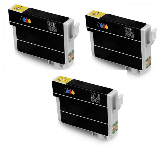 Remanufactured Epson NO. 288XL Black High Yield Inkjet (3/PK-500 Page Yield) (T288XL1203PK)