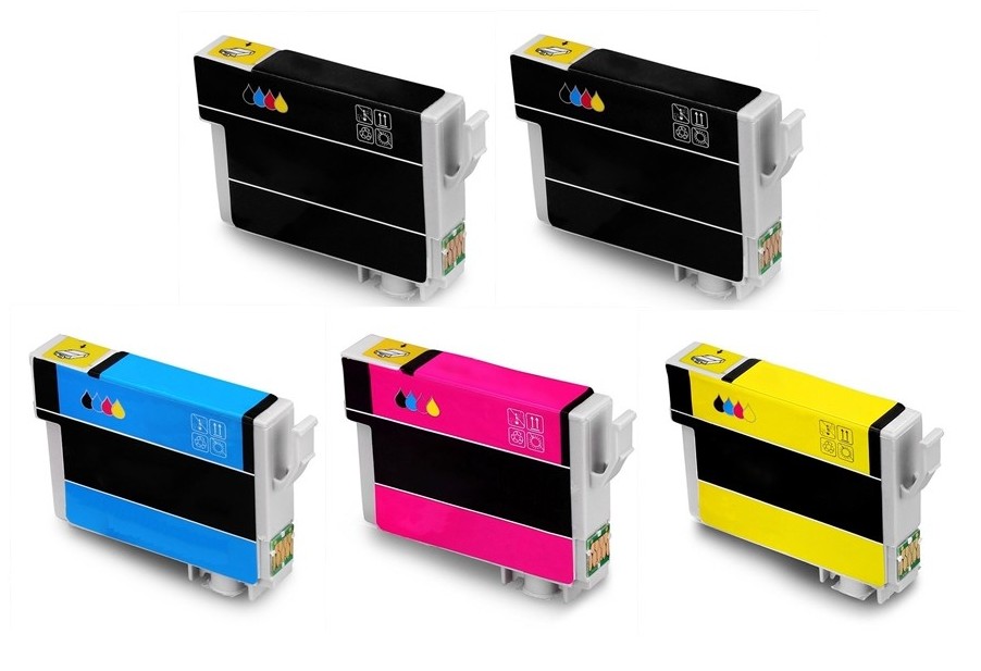 Remanufactured Epson NO. 288XL Inkjet Combo Pack (2-BK/1-C/M/Y) (T288XL2B1CMY)