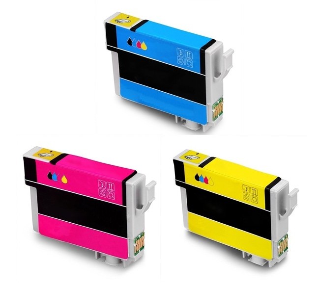 Remanufactured Epson NO. 288XL Inkjet Combo Pack (C/M/Y) (T288XL520)