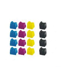 Compatible Tektronix-Xerox Phaser 850 Color Solid Ink Sticks Combo Pack (6-BK/5-C/M/Y) (016-182-MP5)