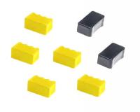 Media Sciences MS350Y5K2 (5 Yellow/2 Black) Solid Ink Sticks - Equivalent to Tektronix-Xerox 016-1761-00