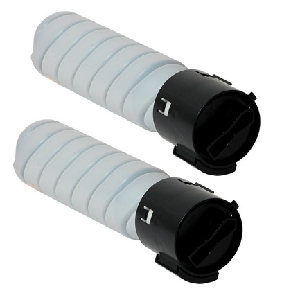 Compatible Konica Minolta bizhub 164/185/195/235 Black Toner Cartridge (2/PK-6000 Page Yield) (TN-116) (A3VW0302PK)