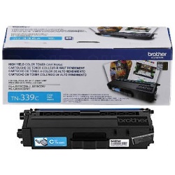 Brother HL-L9200/L9300/L9550 Cyan Toner Cartridge (6000 Page Yield) (TN-339C)