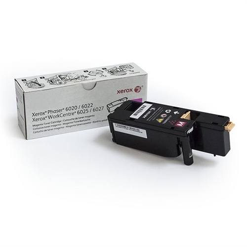 Xerox Phaser 6020/6022/WC-6025/6027 Magenta Toner Cartridge (1000 Page Yield) (106R02757)