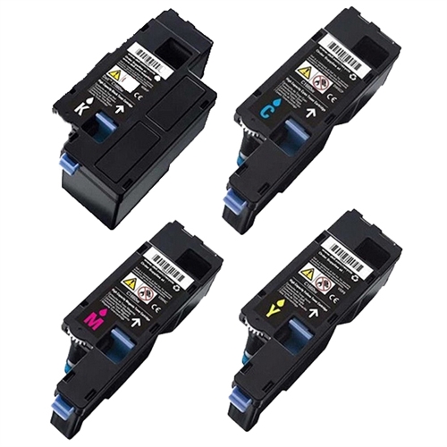 Compatible Xerox Phaser 6020/6022/WC-6025/6027 Toner Cartridge Combo Pack (BK/C/M/Y) (106R0275MP)