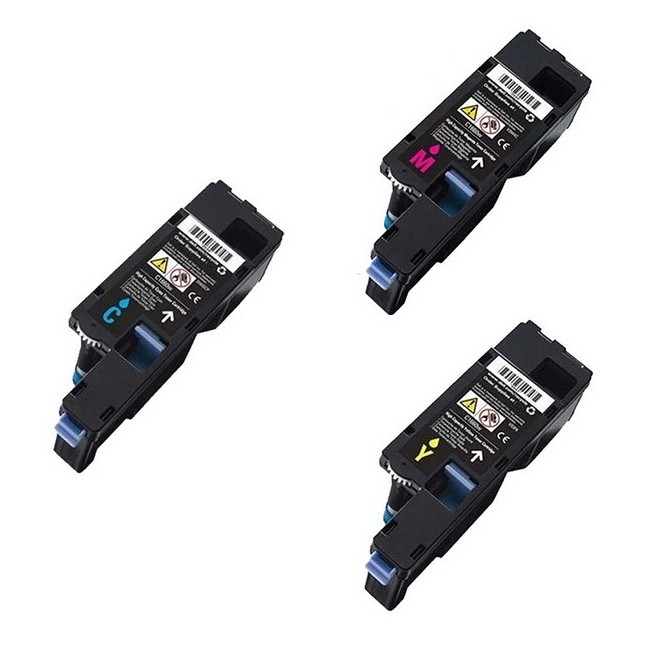 Compatible Xerox Phaser 6020/6022/WC-6025/6027 Toner Cartridge Combo Pack (C/M/Y) (106R0275CMY)