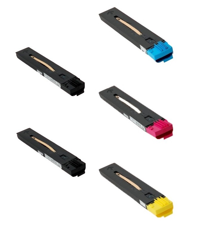 Compatible Xerox Color 550/560/570 Toner Cartridge Combo Pack (2-BK/1-C/M/Y) (006R01522B1CMY)