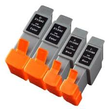 Canon BCI-24 Inkjet Combo Pack (2-Black/2-Color/Paper) (6881A055)