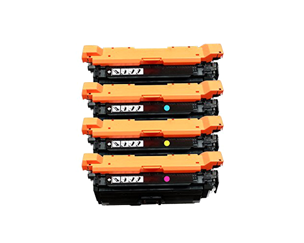 Compatible HP LaserJet Enterprise 600 Color M675/M680N Toner Cartridge Combo Pack (BK/C/M/Y) (NO. 653X) (CF32XMP)
