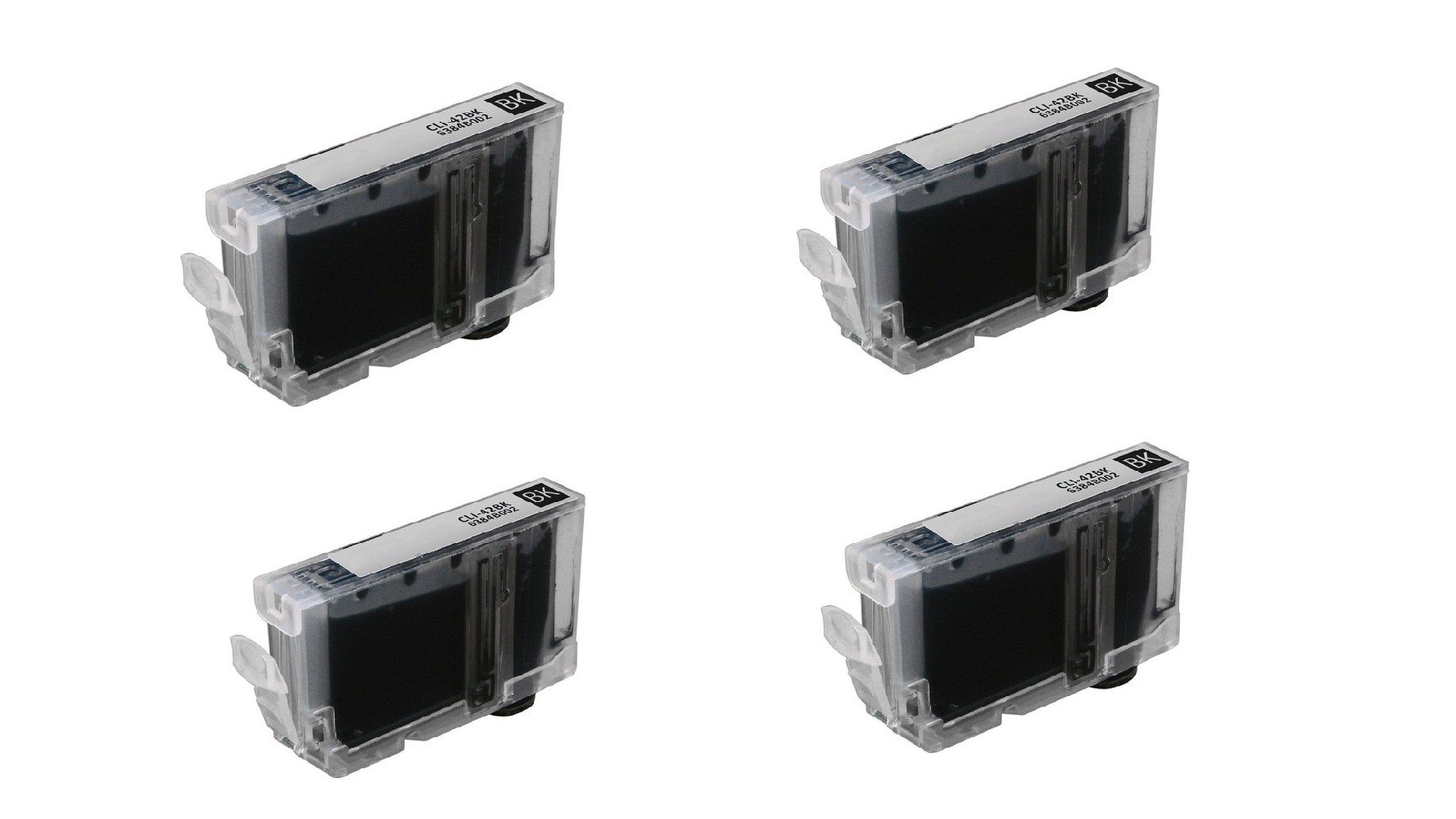 Compatible Canon PIXMA PRO 100 Black Inkjet (4/PK) (CLI-42BK4PK) (6384B008)