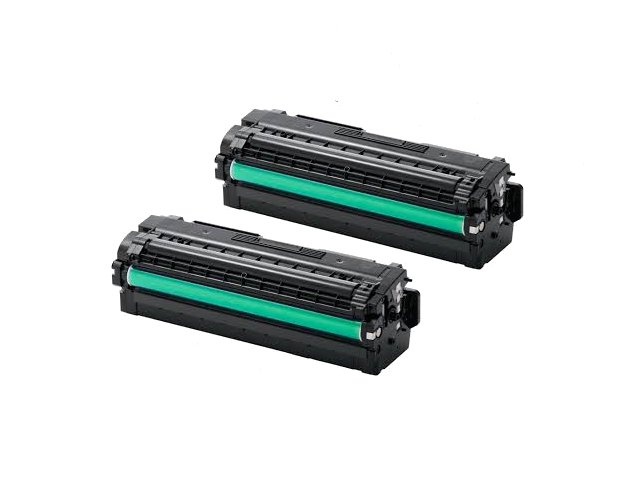 Compatible Samsung ProXpress C2620DW/C2670FW Black Toner Cartridge (2/PK-6500 Page Yield) (CLT-K505L2PK)