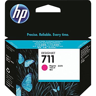 HP DesignJet T120/T520 Magenta Inkjet (29 ML) (NO. 711) (CZ131A)