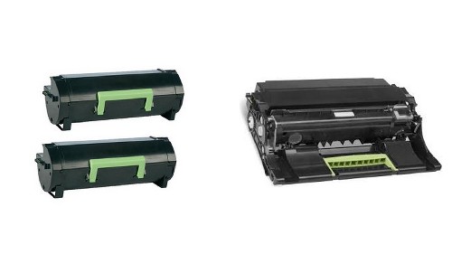 Compatible Dell B5465DNF Drum/Toner Value Combo Pack (1ea-Drum/2ea-Toners) (331-97572PKVB)
