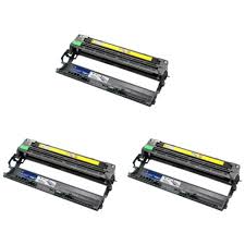 Compatible Brother DR-210CMY Drum Unit Combo Pack (C/M/Y-15000 Page Yield)
