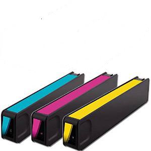Compatible HP Enterprise OfficeJet X555/X585 Inkjet Combo Pack (C/M/Y) (NO. 980) (D8J0CMY)
