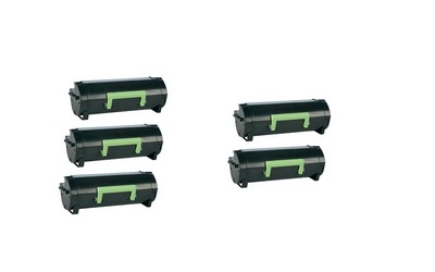 Compatible Konica Minolta bizhub 4050/4750 Black Toner Cartridge (5/PK-20000 Page Yield) (TN-P44) (A6VK01F5PK)
