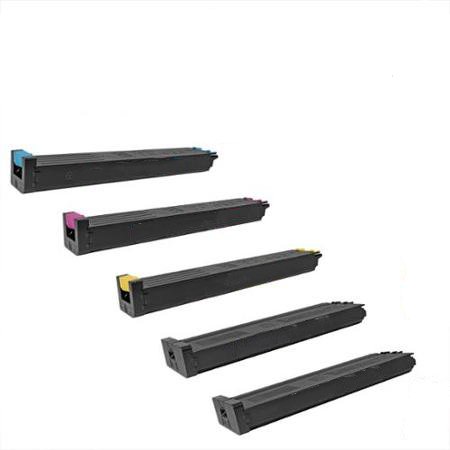 Compatible Sharp MX-4110/4141/5111/5141N Toner Cartridge Combo Pack (2-BK/1-C/M/Y) (MX-51NT2B1CMY)