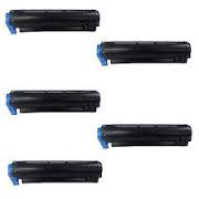 Compatible Okidata MB-491 Toner Cartridge (5/PK-12000 Page Yield) (449176015PK)