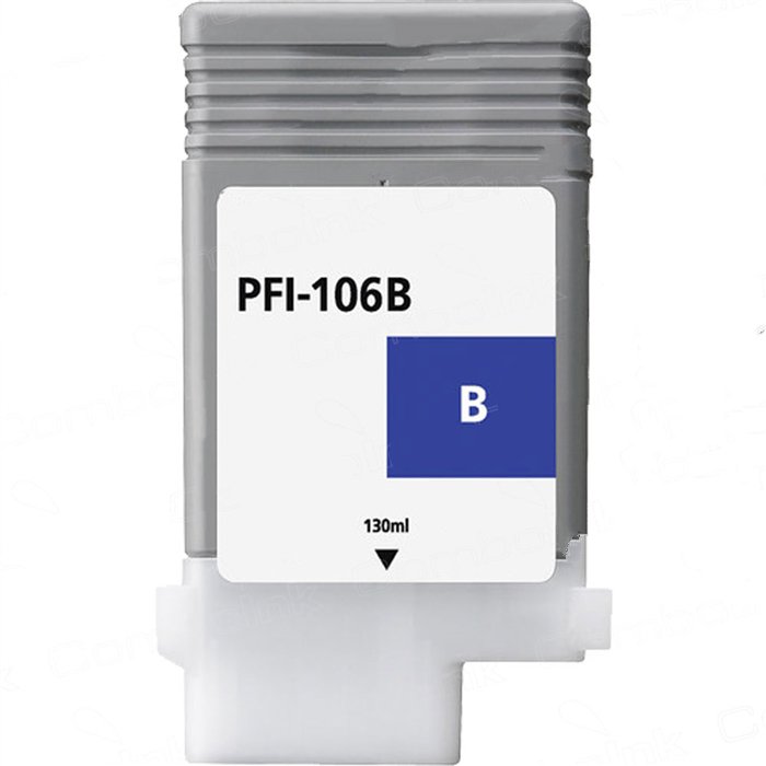 Compatible Canon imagePROGRAF iPF6300/6350/6400/6450 Blue Inkjet (130 ML) (PFI-106B) (6629B001)