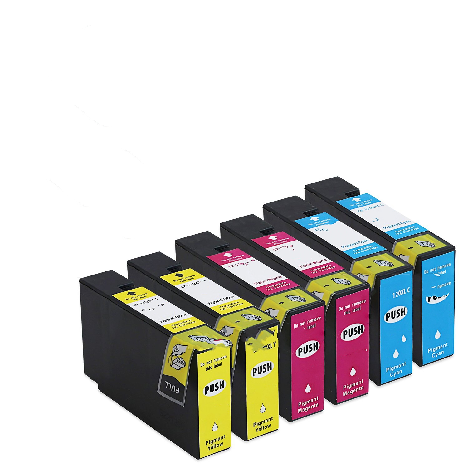 Compatible Canon PGI-2200XL2CMY High Yield Inkjet Combo Pack (2-C/M/Y)