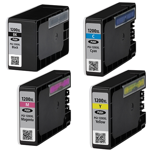Compatible Canon PGI-2200XLMP High Yield Inkjet Combo Pack (BK/C/M/Y) (9255B005)